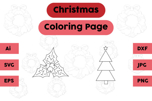 A Festive Plum Tree for Your Crafting Graphics