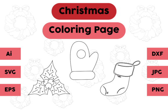A Plum Gloves Graphic for Elegant Seasonal Branding