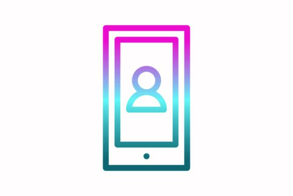 A Rainbow Icon for Modern Blog Graphics and Editorial Design
