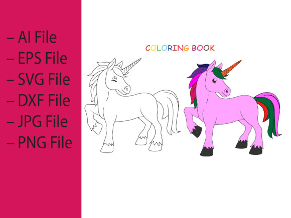 A Versatile Unicorn Graphic for Crafting and Illustrations