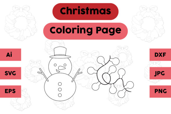 Christmas Snow Lamp Graphics: A Designer’s Coloring Pages Amp Review