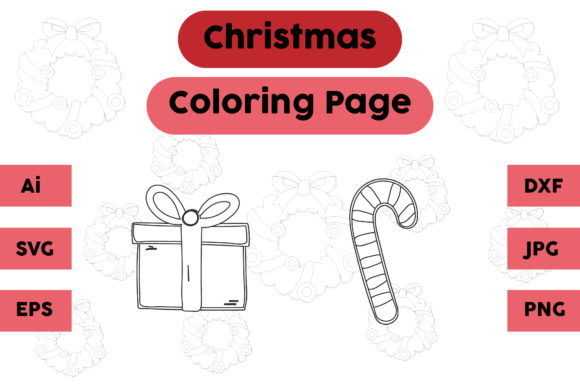 Crafting a Festive Season with the Christmas Coloring Page Gift Candy Set