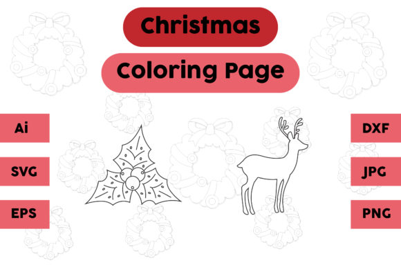 Crafting with the Elegant Plum Deer Christmas Graphics