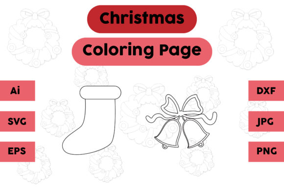 How Christmas Coloring Page Graphics Elevate Editorial Content