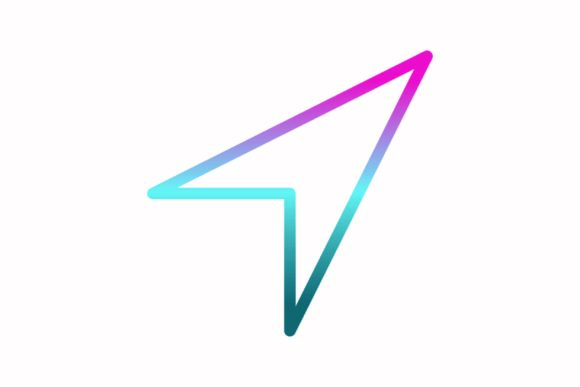 Send Rainbow Coloring Icon: A Vibrant Asset for Graphics & Branding