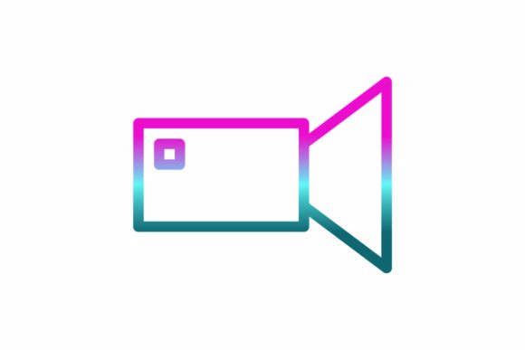 Video Rainbow Coloring Icon: A Designer's Eye for Your Next Project